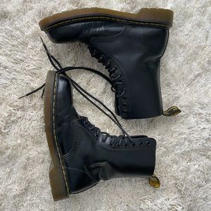 Dr. Martens Smooth Leather Lace Boots